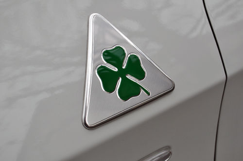 QV Embleem Giulietta links (zilver)