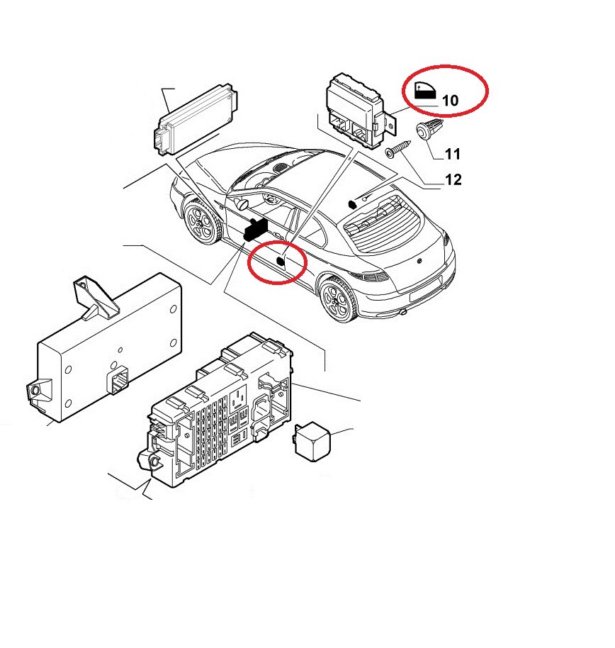 Raammodule Alfa GT (Tot 15/04/2006)