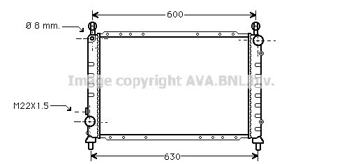 Radiateur 145/146 IE Boxer