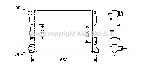 Radiateur GT 1.8/2.0JTS