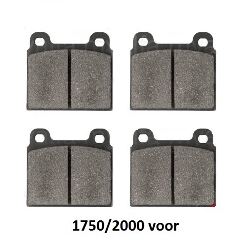 Remblokset 1750/2000 voor
