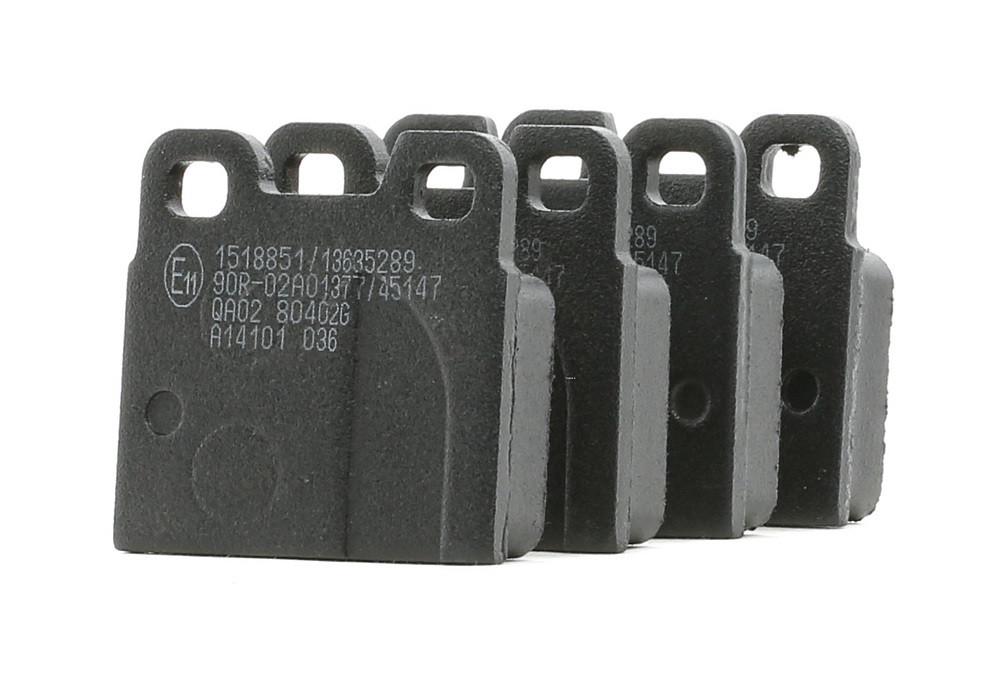 Remblokset Alfetta(GT)(V), Giulietta achter