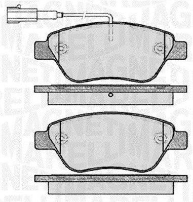 Remblokset div Fiat/ MiTo 1.4