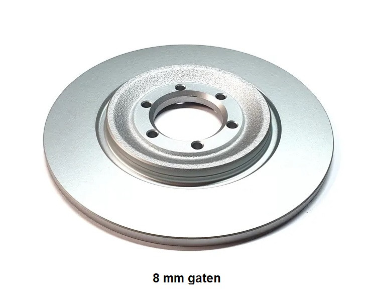 Remschijf 75/90 achter (8mm gaten)