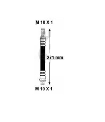 Remslang 75/ GTV6 achter (271mm)