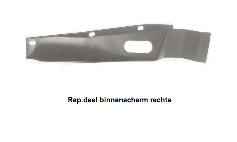 Rep.deel binnenscherm GTV rechts achter