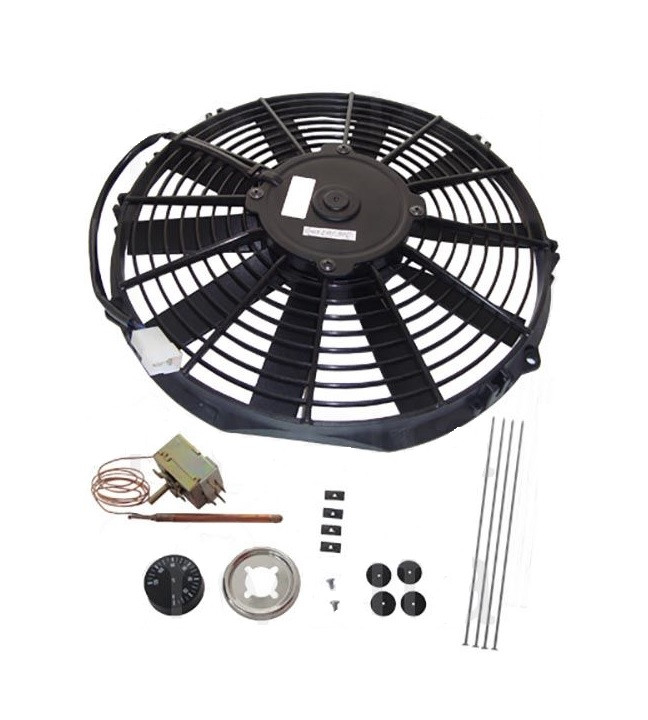 SPAL elektrische koelvin set (zuigend)