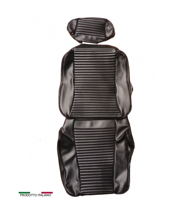 Stoelbekleding Bertone 2000 Zwart skai