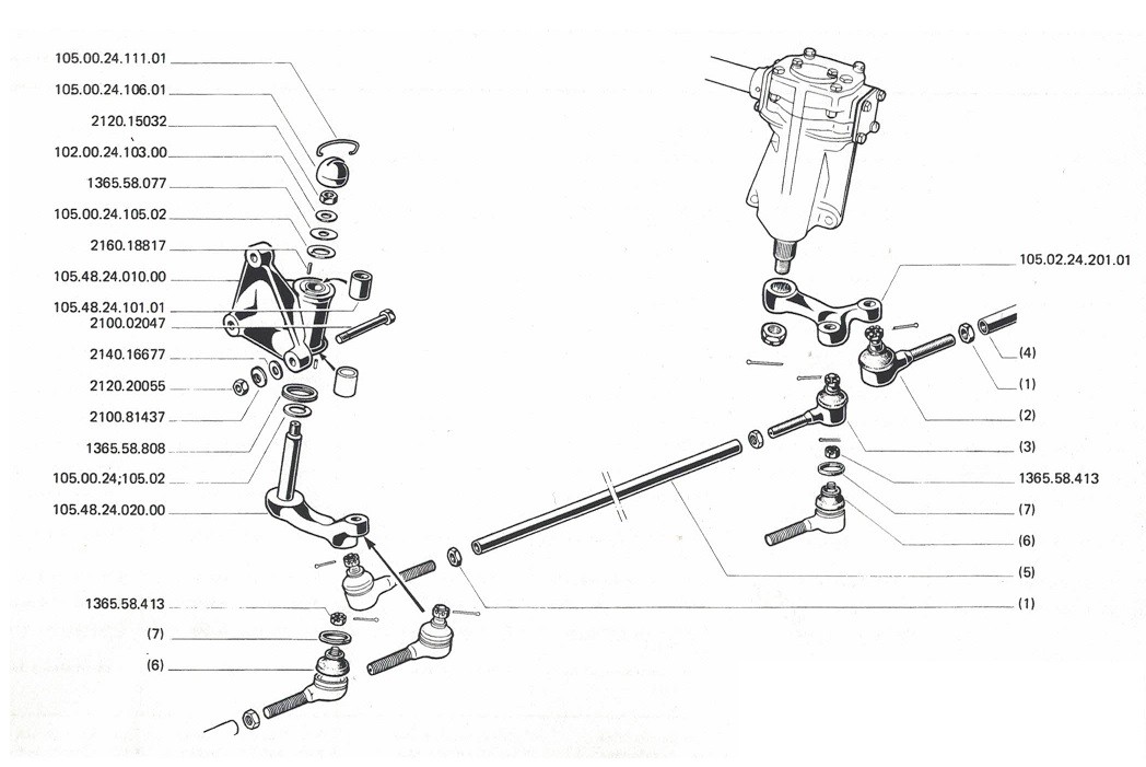 Stuurkogel links