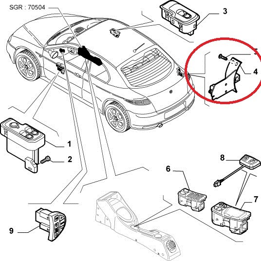 Tankklep motor/slot GT