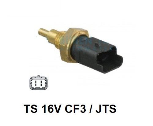 Temperatuur sensor TS 16V CF3 / JTS (ZWART)