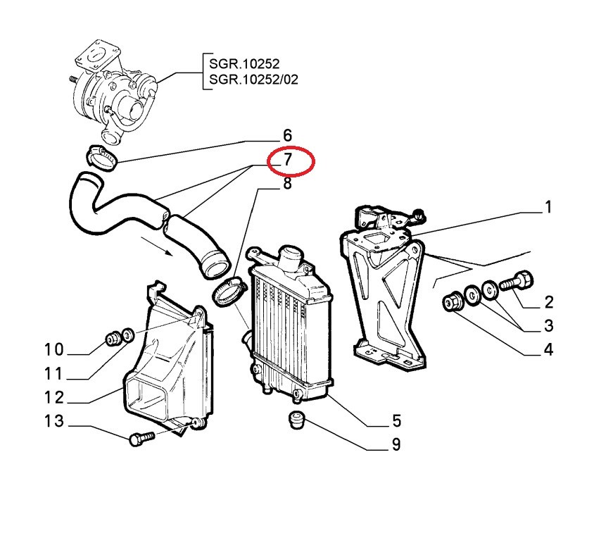 Turboslang 156 1.9JTD 8V/16V
