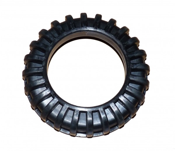 Veerrubber achter
