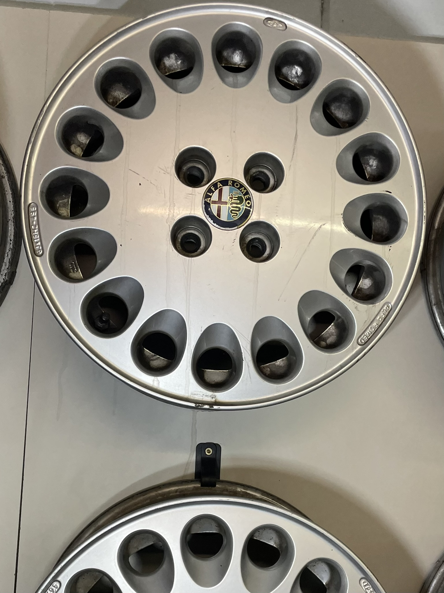 Velgset Alfa 145/6 6Jx15 ET 49,5 4x98