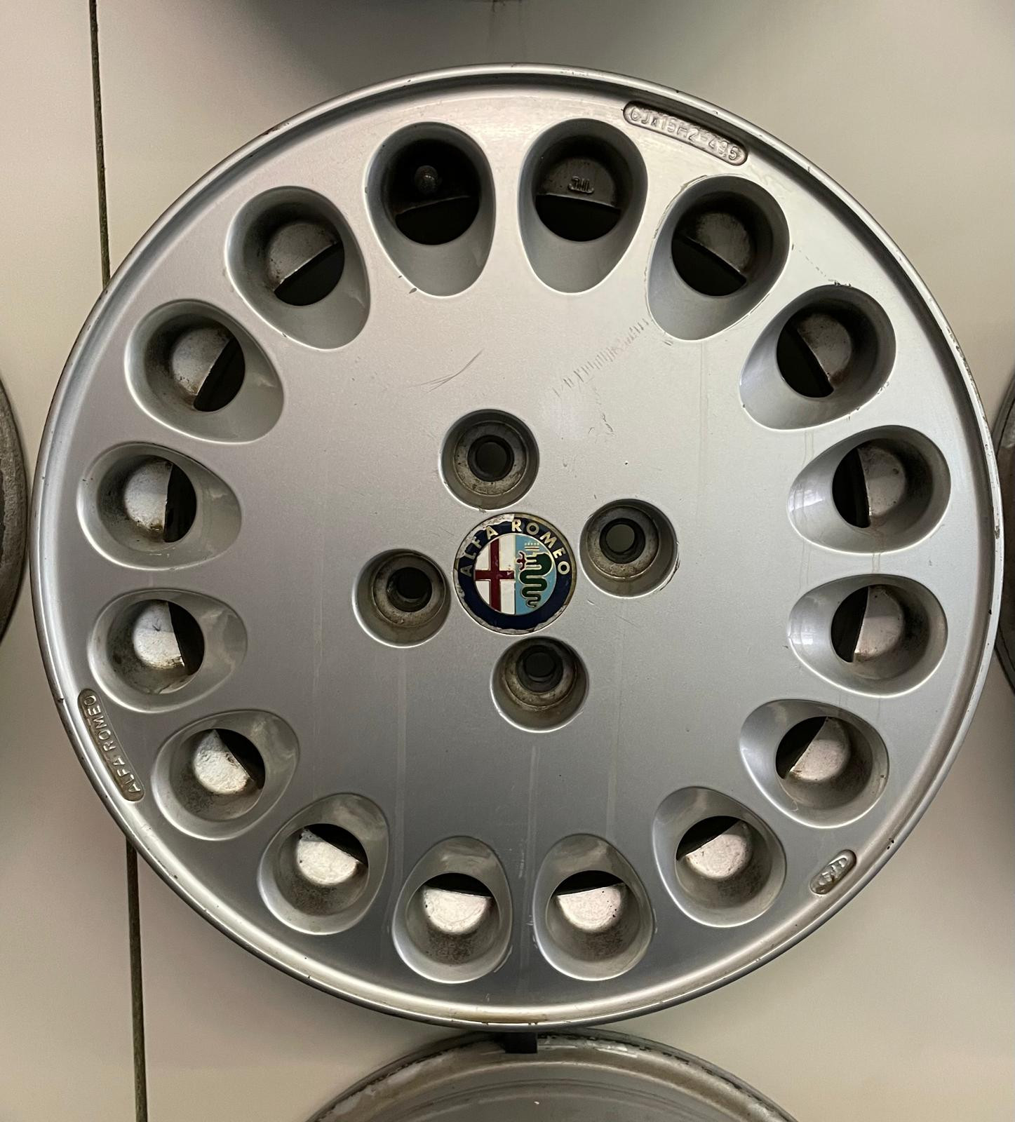 Velgset Alfa 145/6 6Jx15 ET 49,5 4x98