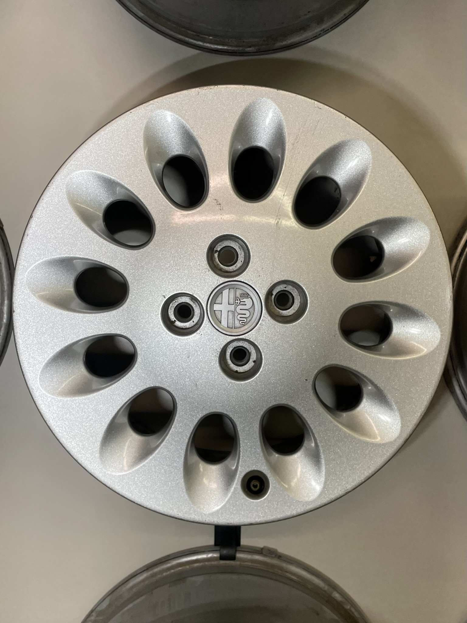 Velgset Alfa 155 6Jx15 ET 49,5 4x98