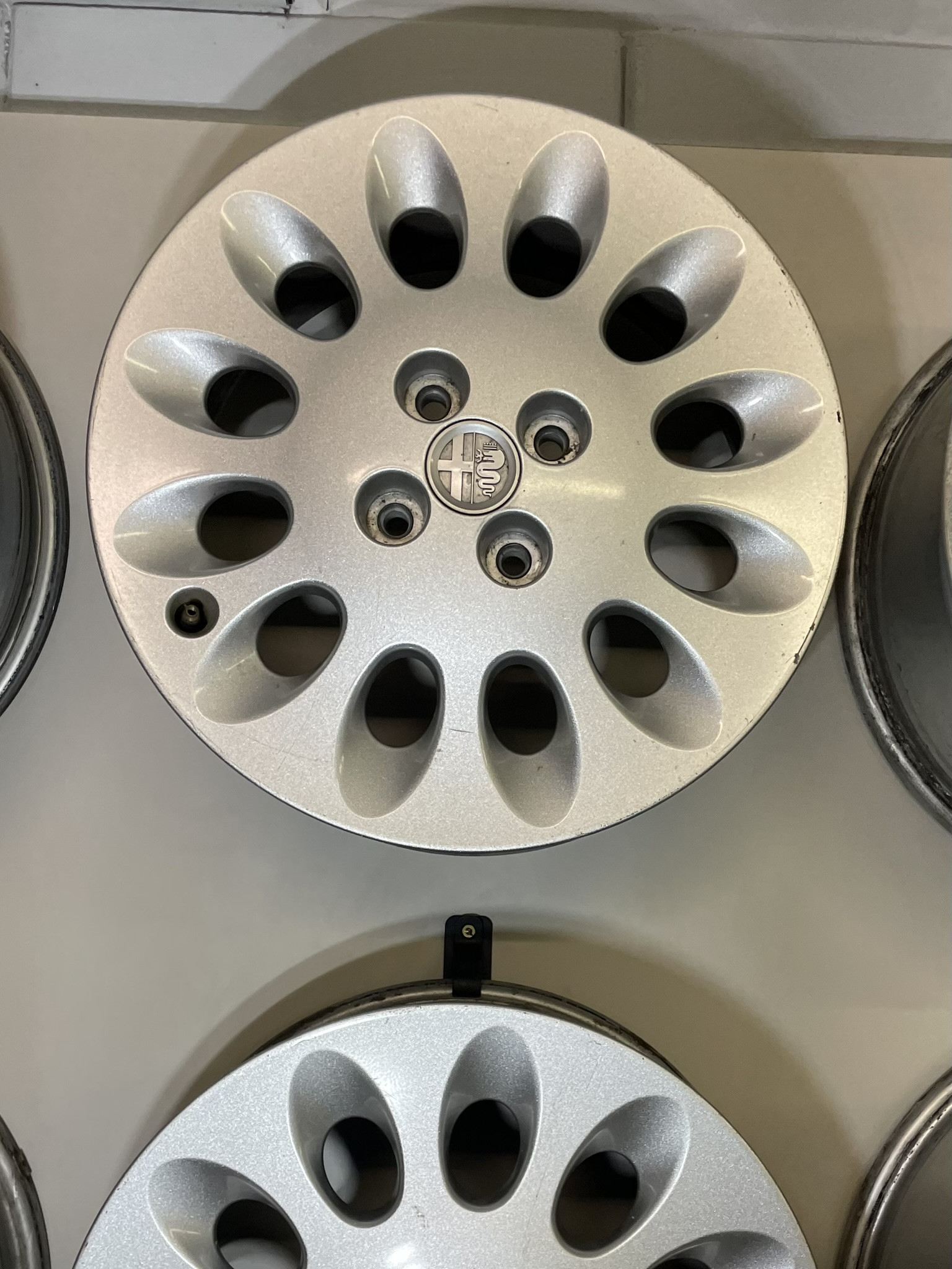 Velgset Alfa 155 6Jx15 ET 49,5 4x98