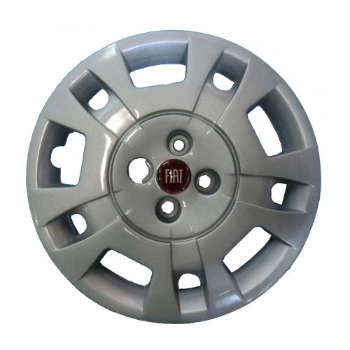 Wieldop Fiat Idea 15 inch rood logo