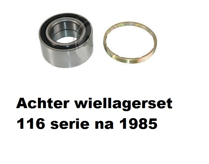 Wiellagerset 75/90/GTV6 links achter